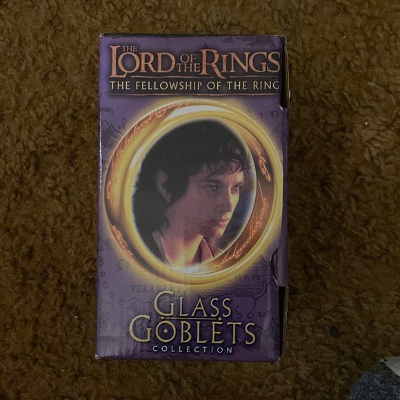 Lord of the Rings glass goblet’s collection Frodo the Hobbit - Picture 1 of 5
